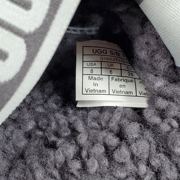 UGG Oh yeah Fulffita gray slippers - Picture 10 of 13